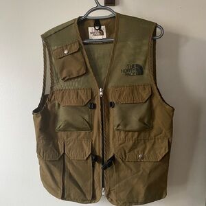 The North Face Khaki Green Utility Vest